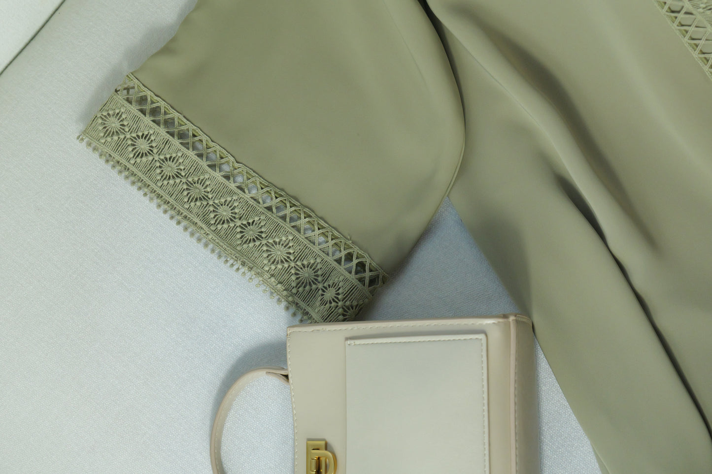 PRE ORDER - Safra Abaya in Sage