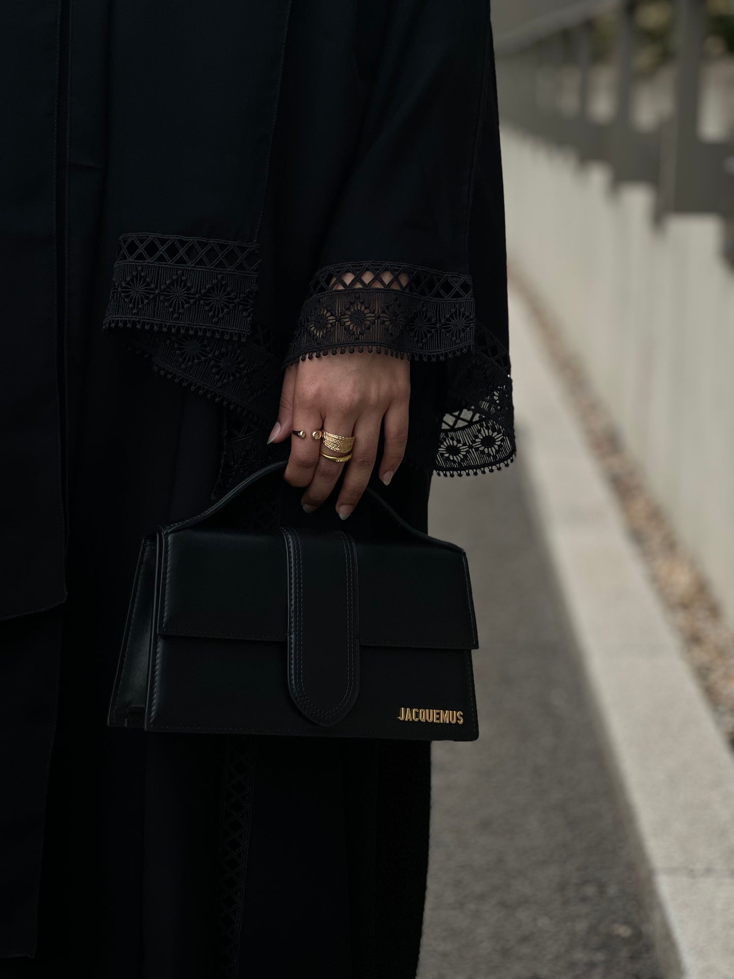 PRE ORDER - Safra Abaya in BLACK