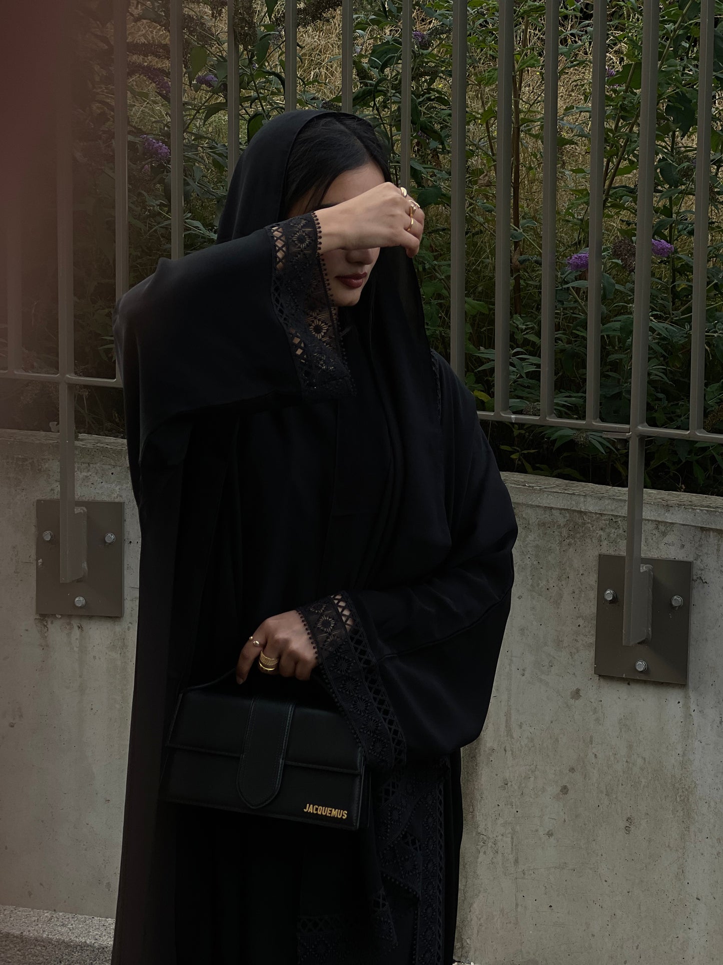 PRE ORDER - Safra Abaya in BLACK